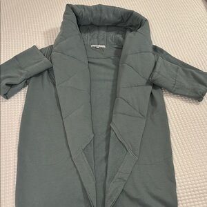 Young Fabulous & Broke Sandrine Coat Cotton Blend Oversize Comfy